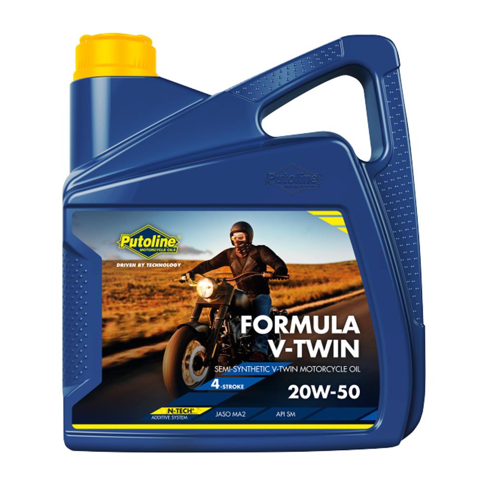 Putoline Formula V-Twin 20w-50 4T 4 Litre